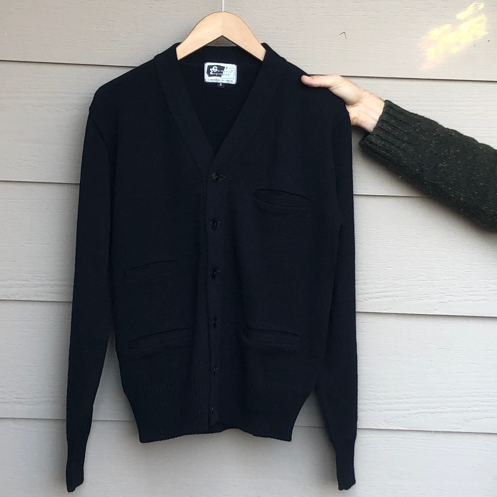 ENGINEERED GARMENTS Thick Wool Varsity Cardigan -S